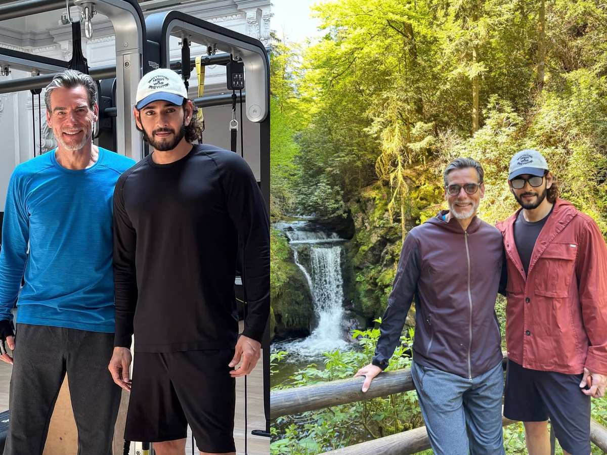 Mahesh Babu is trekking and training in Germany 1 Mahesh Babuand Dr. Harry König