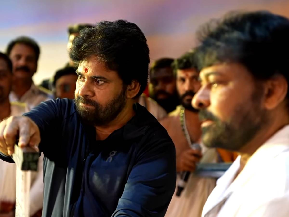 Pawan Kalyan sounds the clapboard for Mega158 launch
