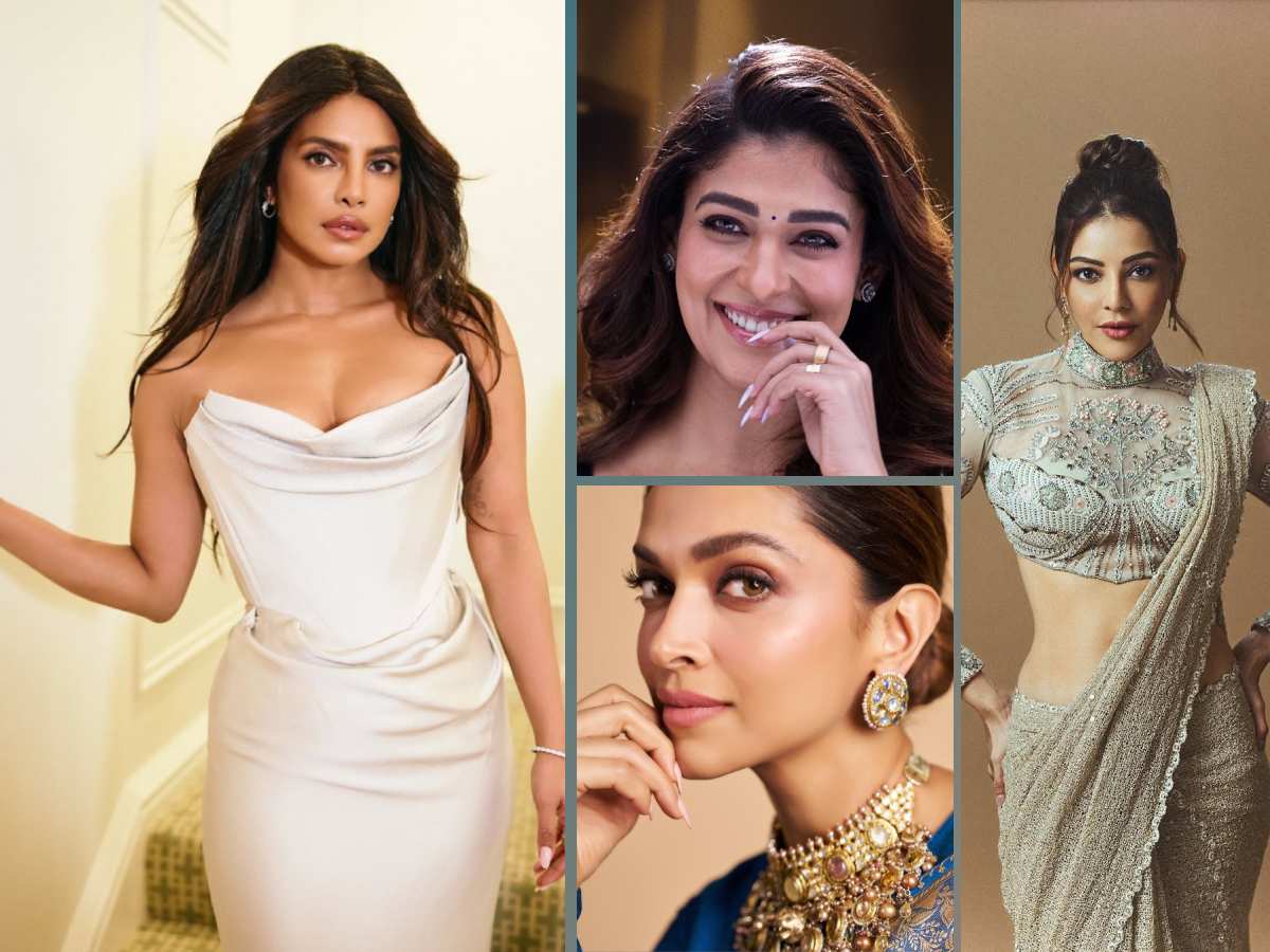 Priyanka Chopra, Nayanthara, Deepika Padukone, Kajal Aggarwal