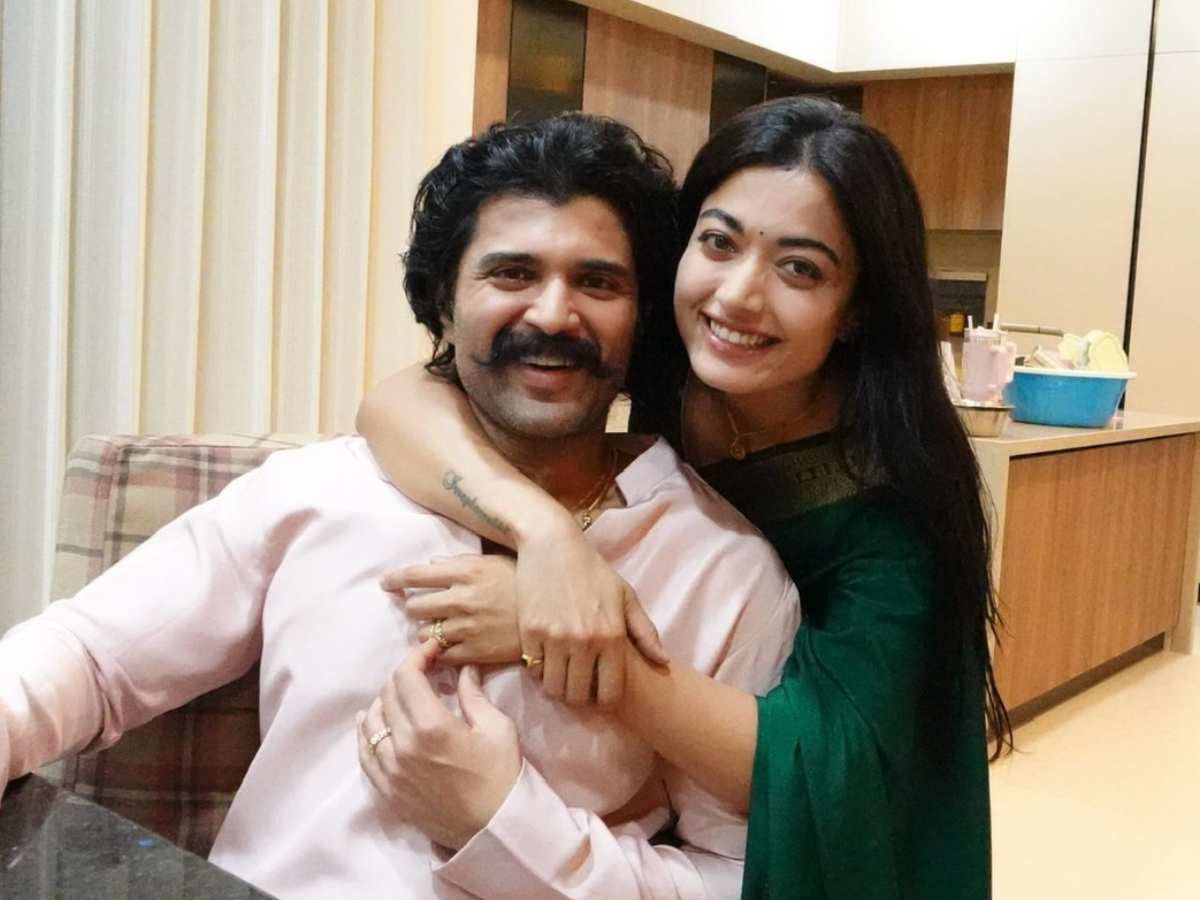 Rashmika Mandanna gives peek into hubby's birthday 1 Rashmika Mandanna with hubby Vijay Deverakonda