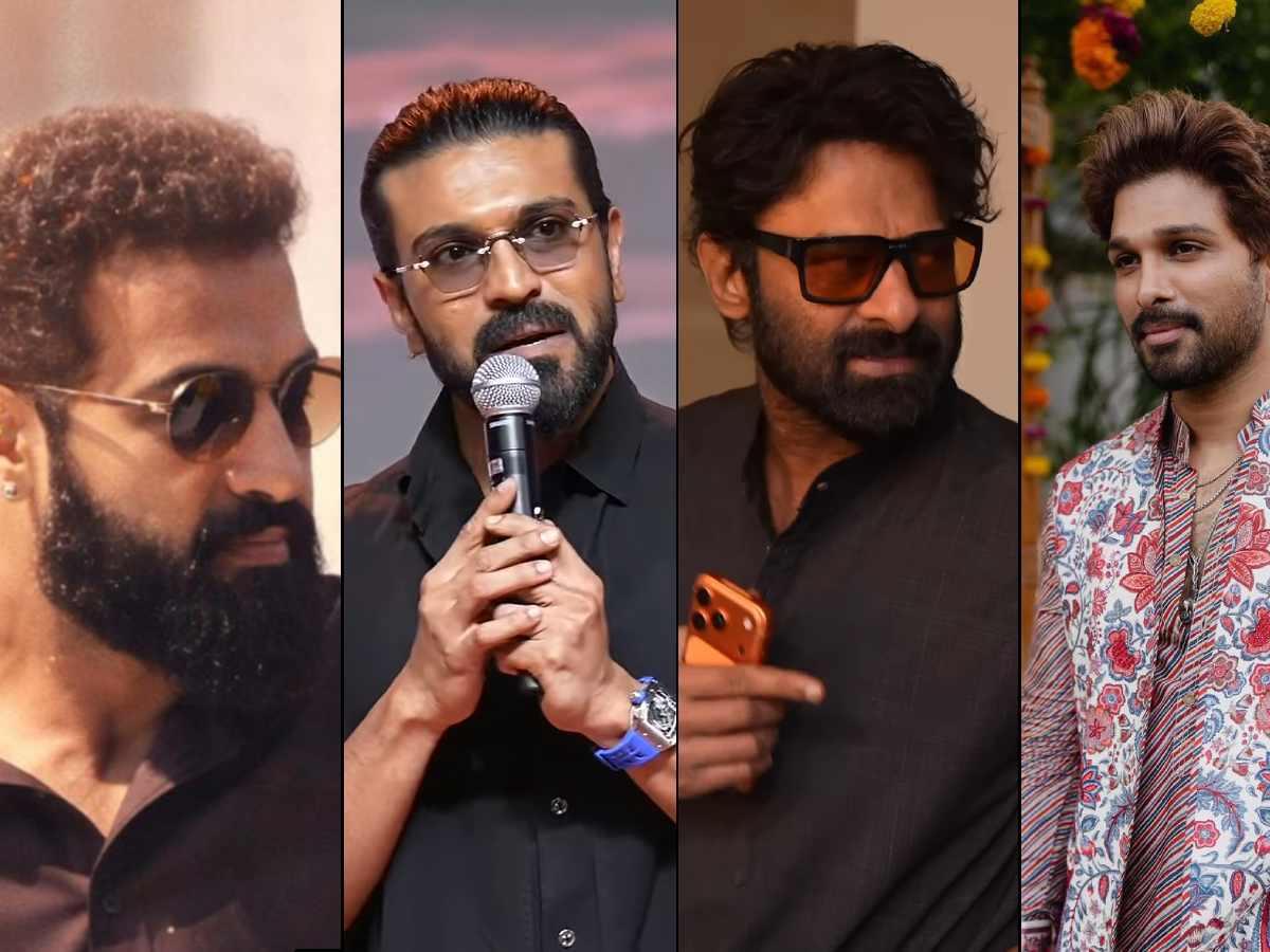 NTR, Ram Charan, Allu Arjun and Prabhas: The ever-changing world of star titles 1 NTR, Ram Charan, Allu Arjun and Prabhas