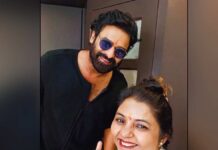 Hairstylist shares picture from Prabhas’s Spirit sets Prabhas with hairstylist Pooja Gupta