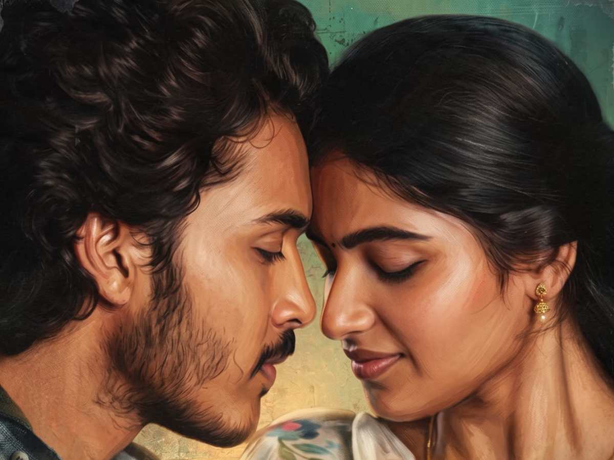 Harsh Roshan and Nakshatra in Tella Kagitam