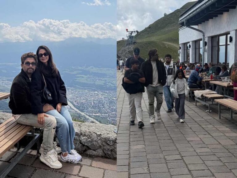Allu Arjun's family vacation in Austria