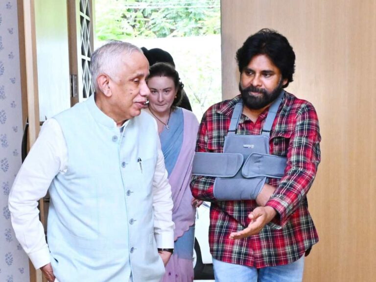 Pawan Kalyan with AP Governor