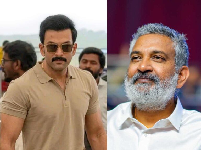 Prithviraj and Rajamouli