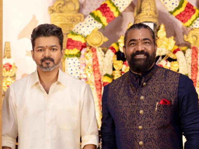 Vijay with Venkat K Narayana