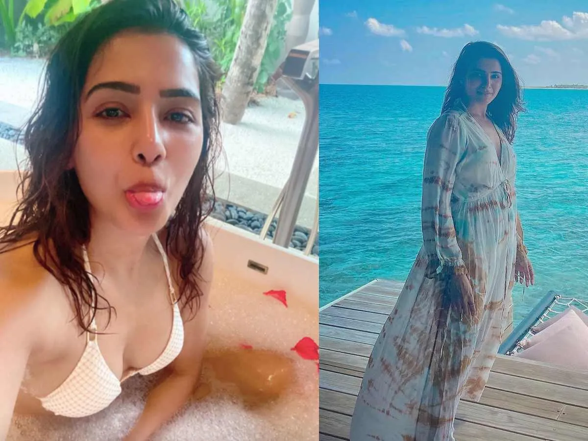 Samantha in Maldives