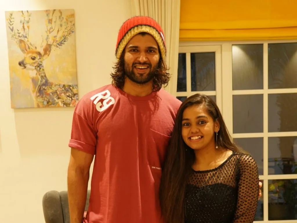 Vijay Deverakonda and Shanmukha Priya