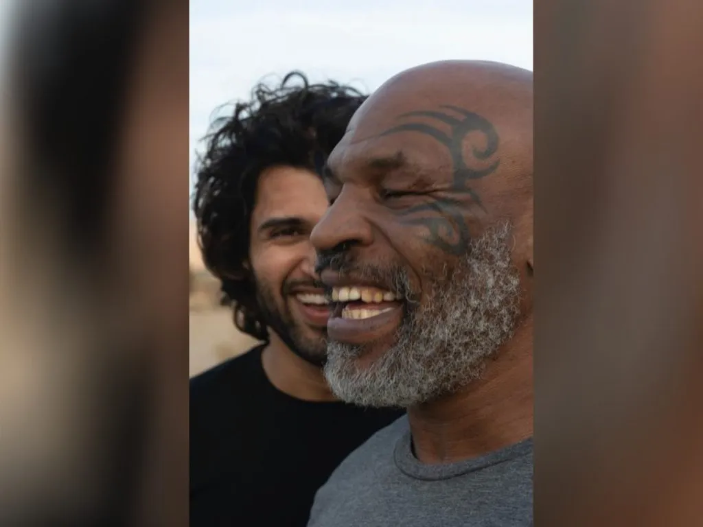 Vijay Deverakonda and Mike Tyson