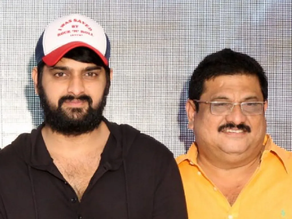 Naga Shaurya and his father
