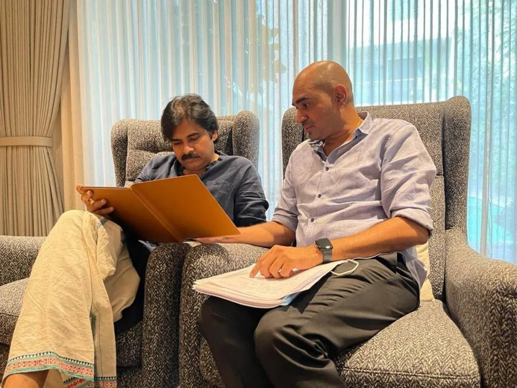 Krish and Pawan Kalyan