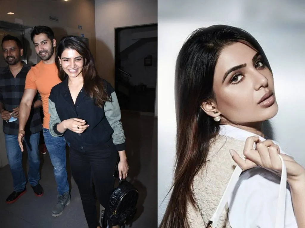 Samantha and Varun Dhawan