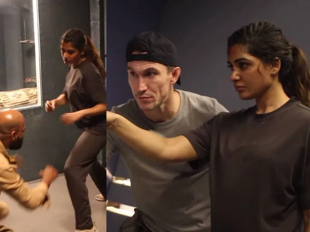 Samantha Yashoda Stunts