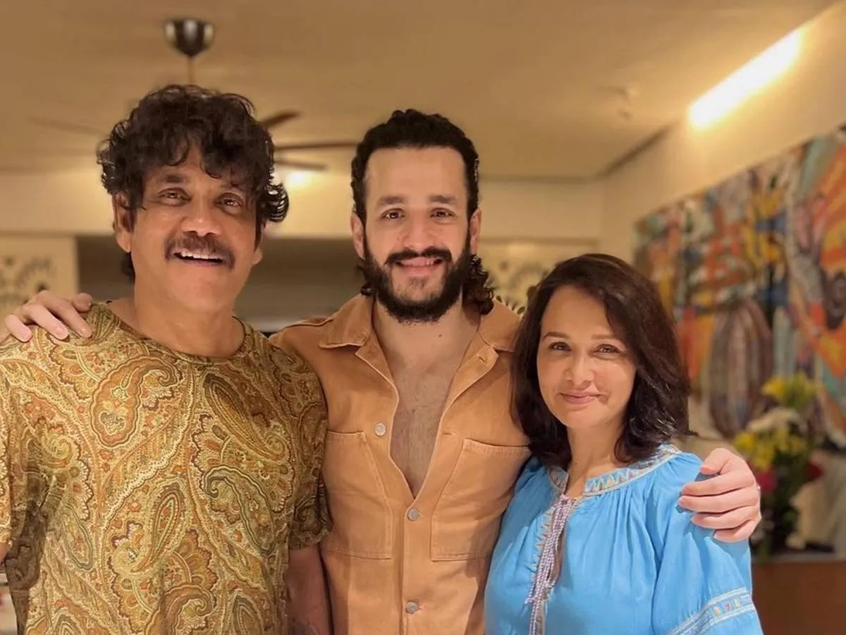 Amala Akkineni, Nagarjuna, Akhil