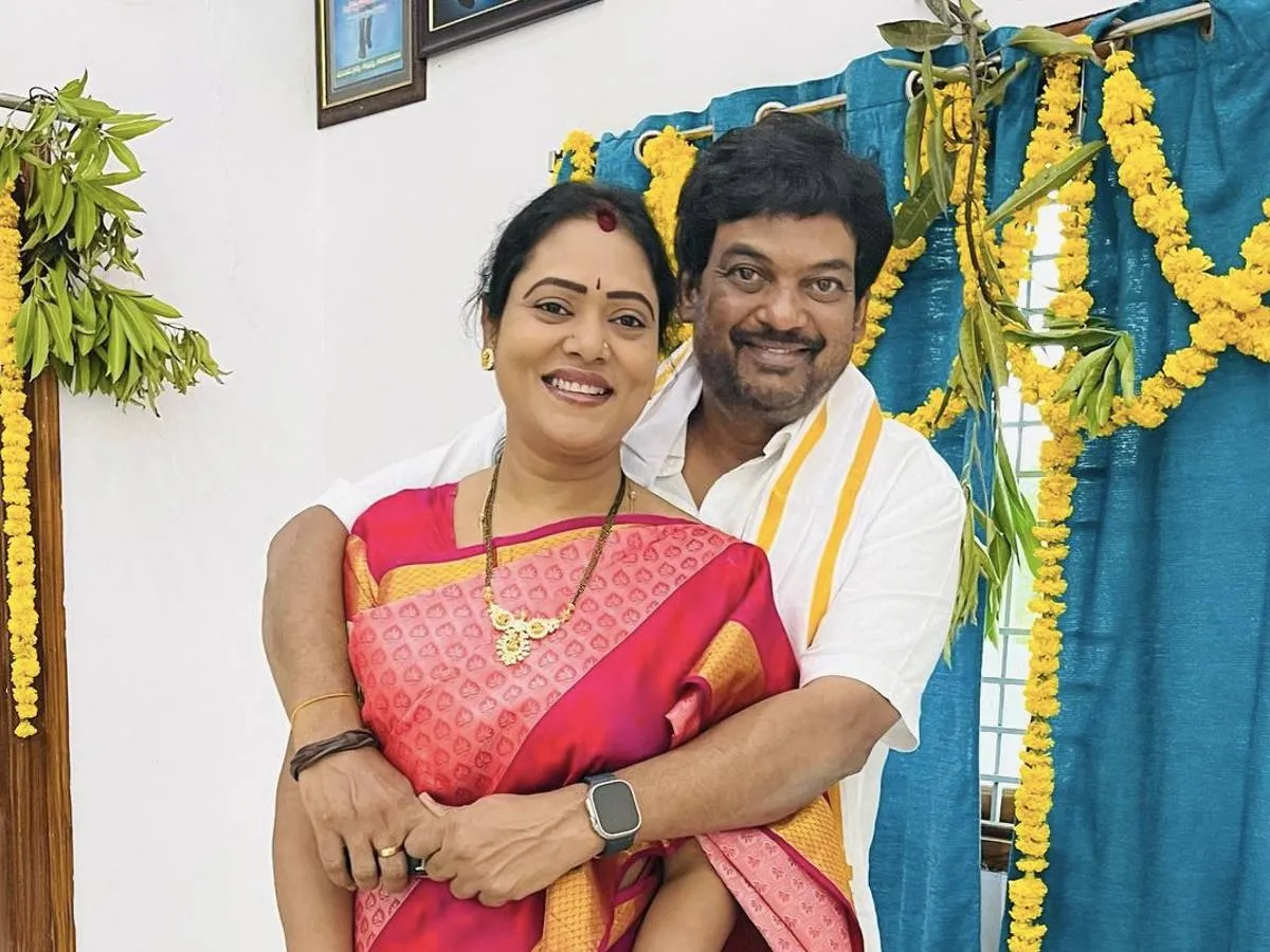 Puri Jagannadh and his wife Lavanya