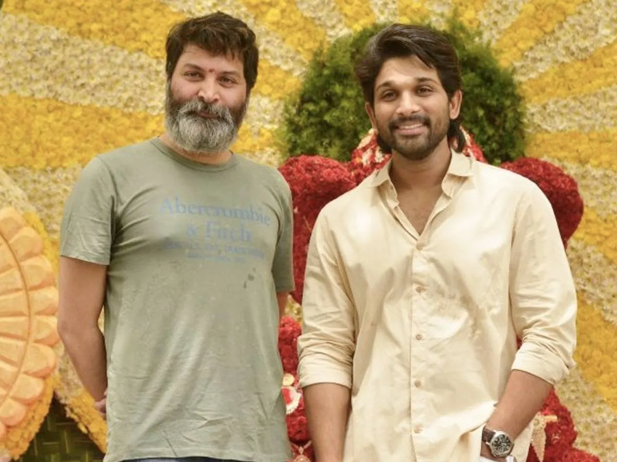 Allu Arjun and Trivikram