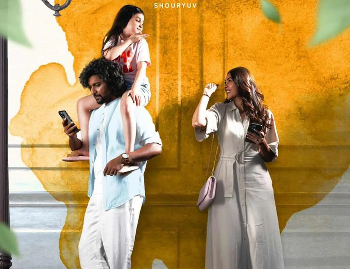 Nani and Mrunal in Hi Nanna