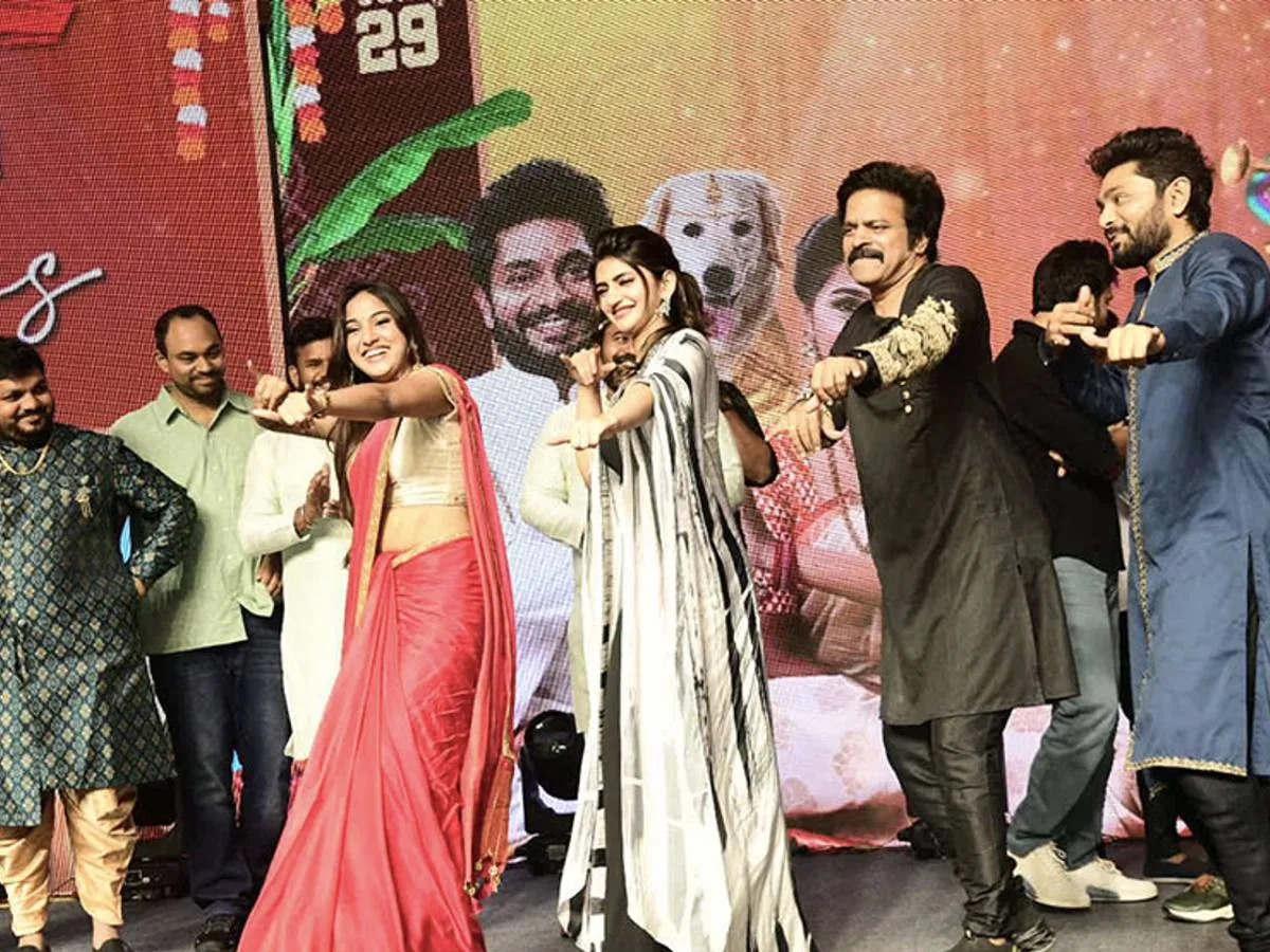 Sreeleela at Slum Dog Husband event
