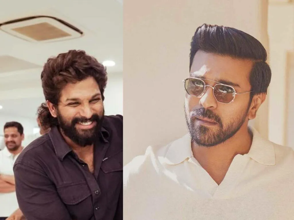 Ram Charan and Allu Arjun