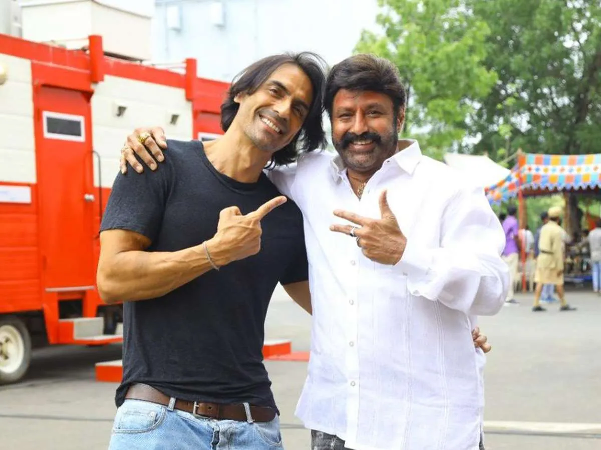 Balakrishna and Arjun Rampal
