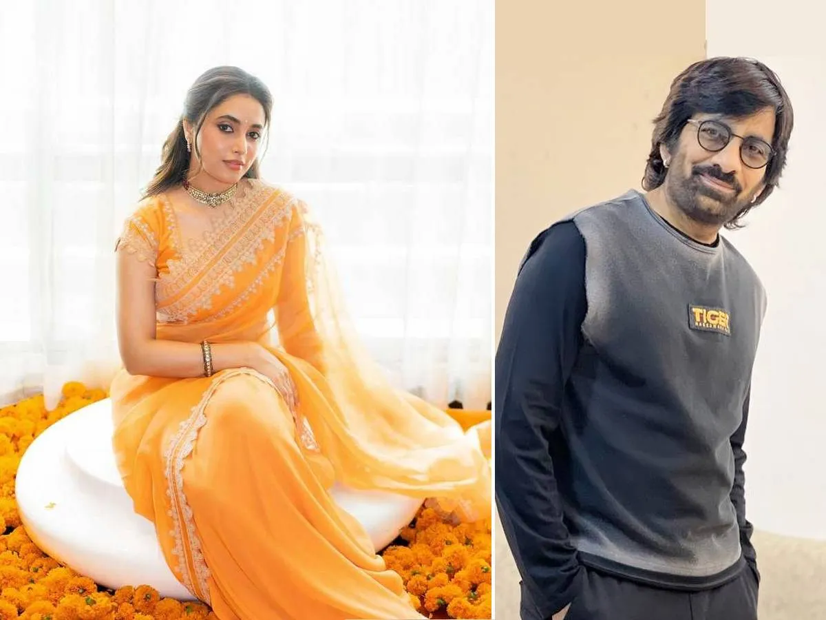 Priyanka Mohan and Ravi Teja