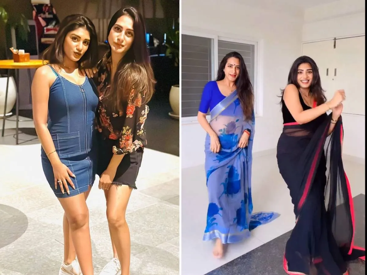 Surekhavani with her daughter Supreetha