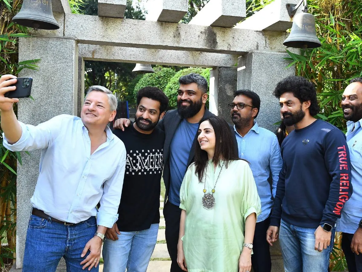 NTR with Netflix team