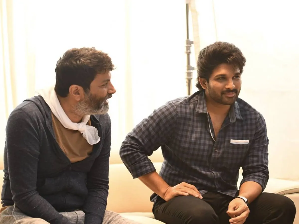 Allu Arjun and Trivikram