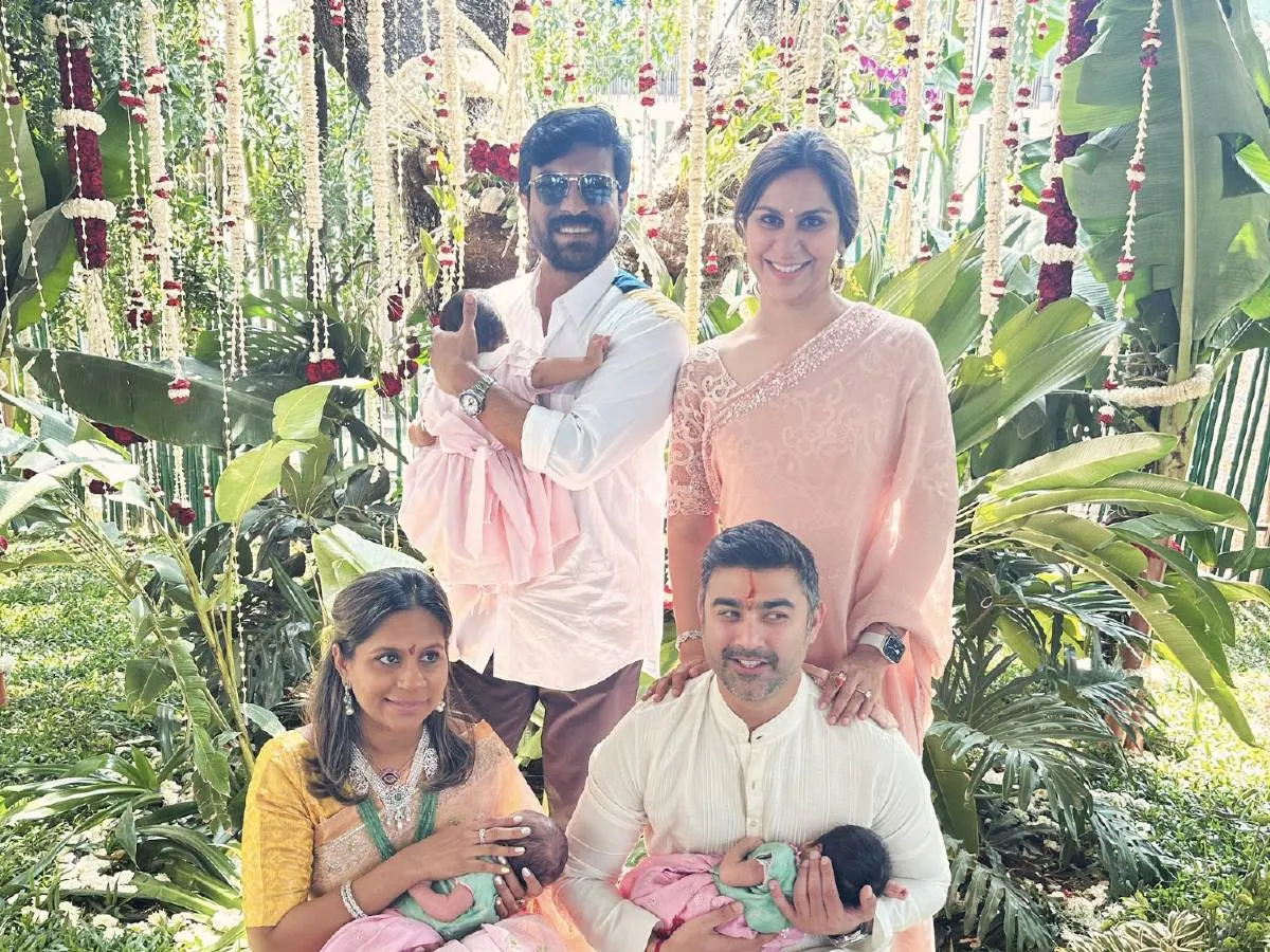 Upasana and Ram Charan