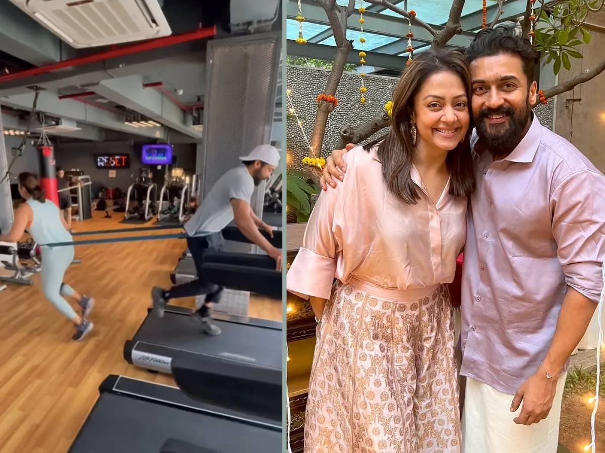 Suriya and Jyothika