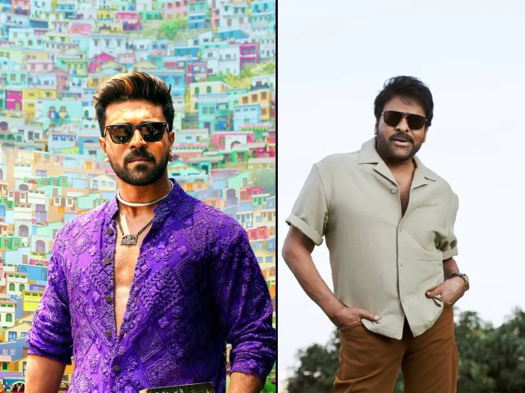 Ram charan and Chiranjeevi