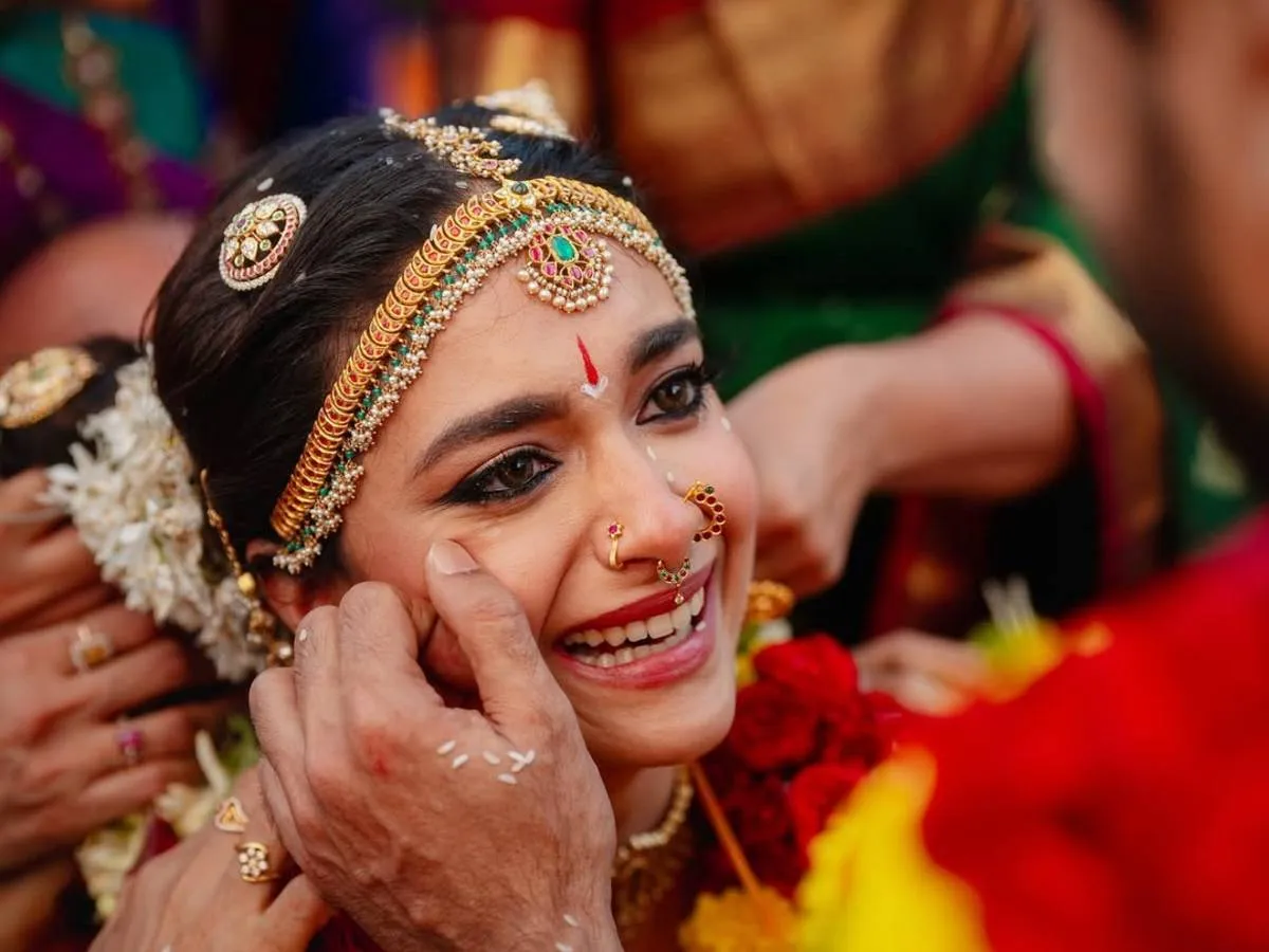 Keerthy Suresh, the bride