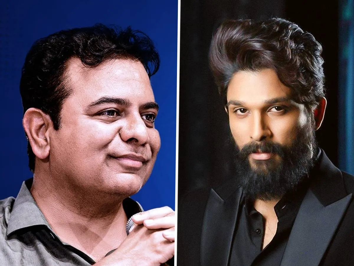 KTR - Allu Arjun