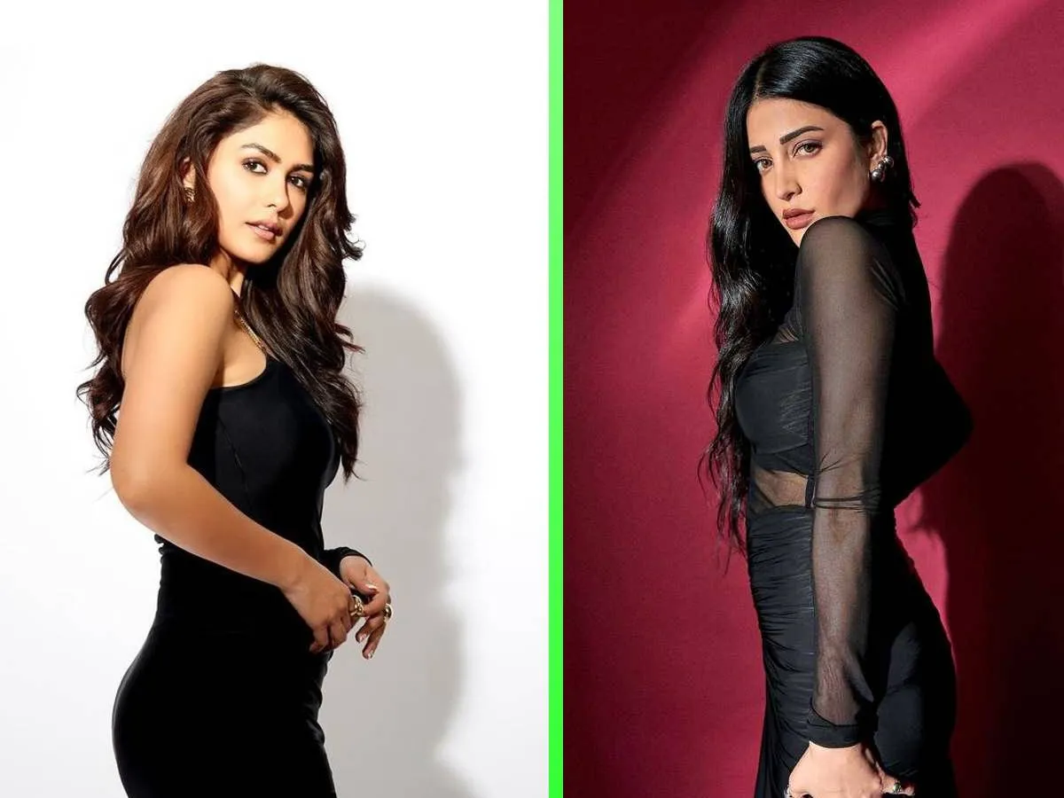 Mrunal Thakur and Shruti Haasan
