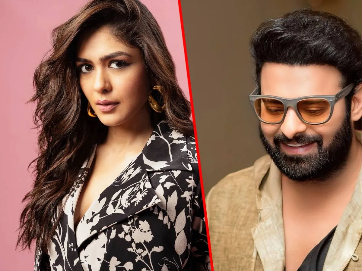 Mrunal Thakur and Prabhas