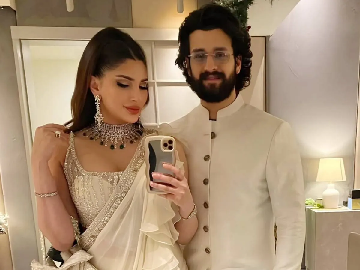 Akhil Akkineni and Zainab Ravdjee