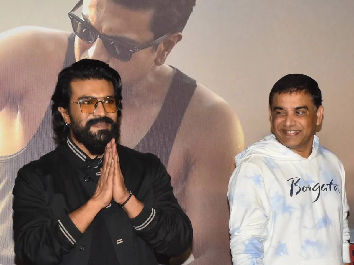 Ram Charan and Dil Raju