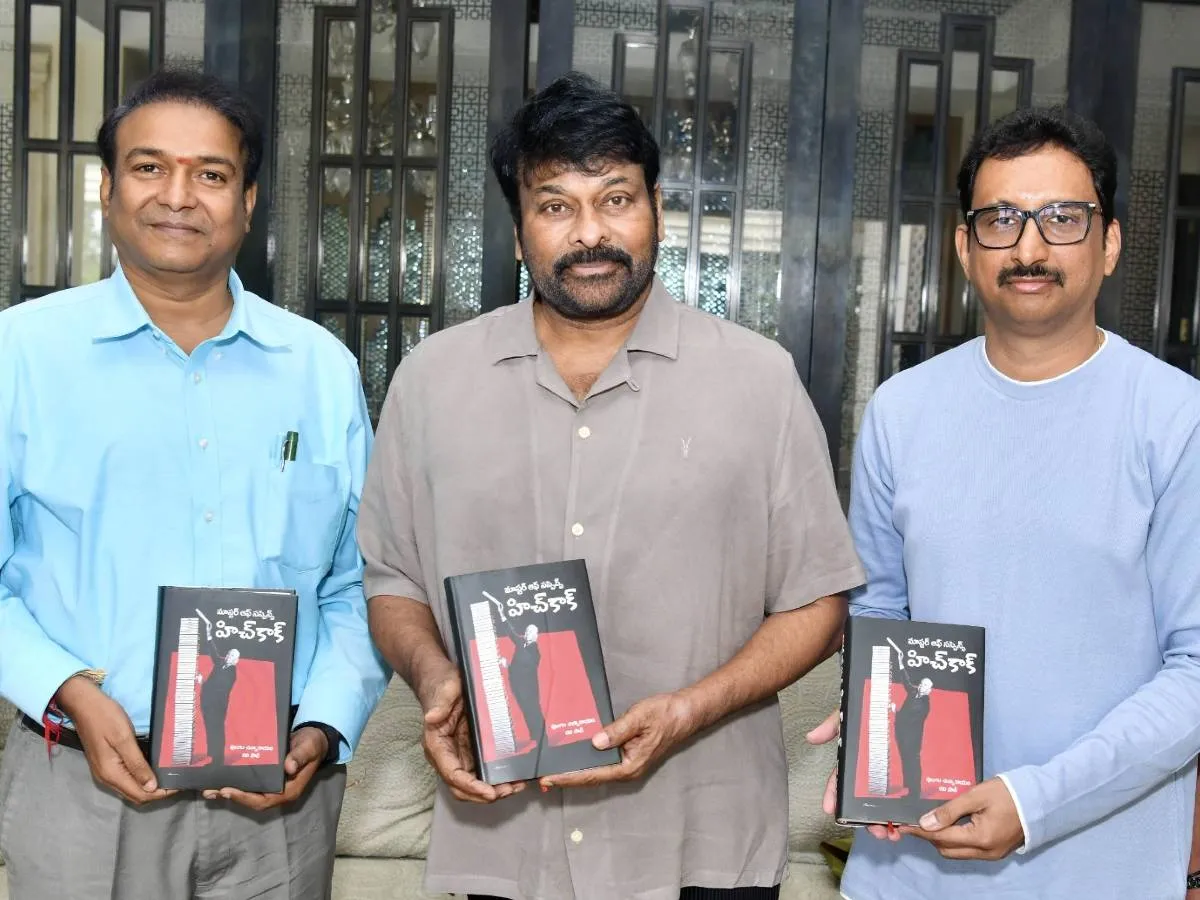 Megastar with Pulagam and Ravi Padi