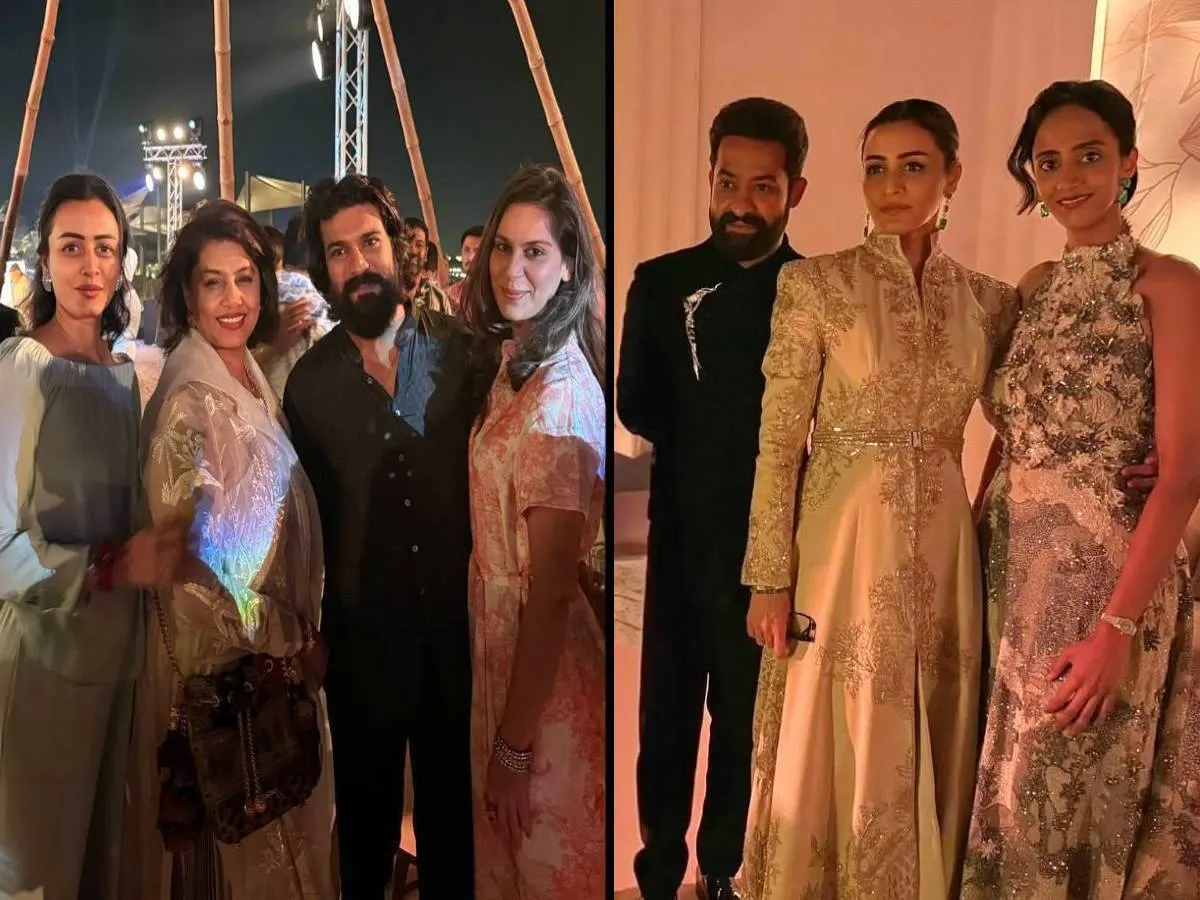 Namrata Mahesh with NTR - Lakshmi Pranathi, Ram Charan - Upasana