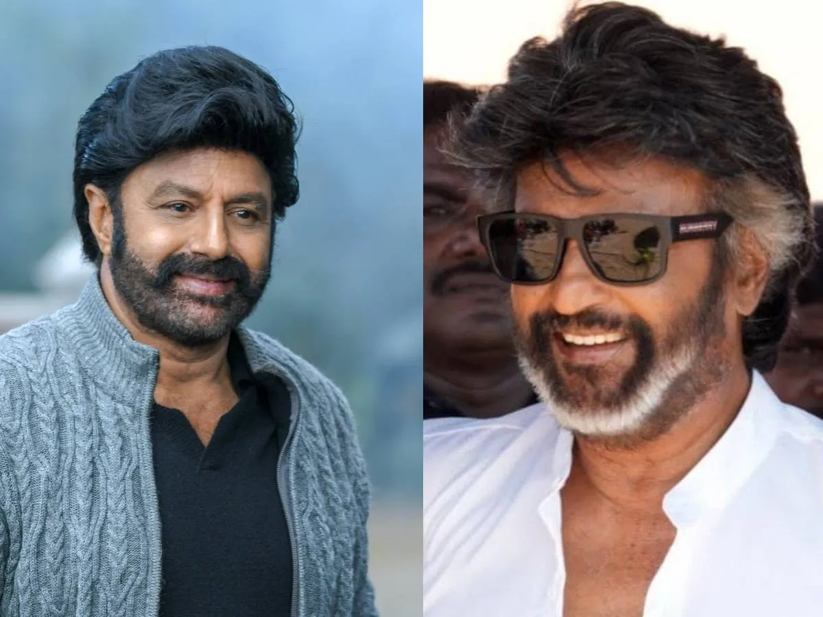 Balakrishna and Rajinikanth