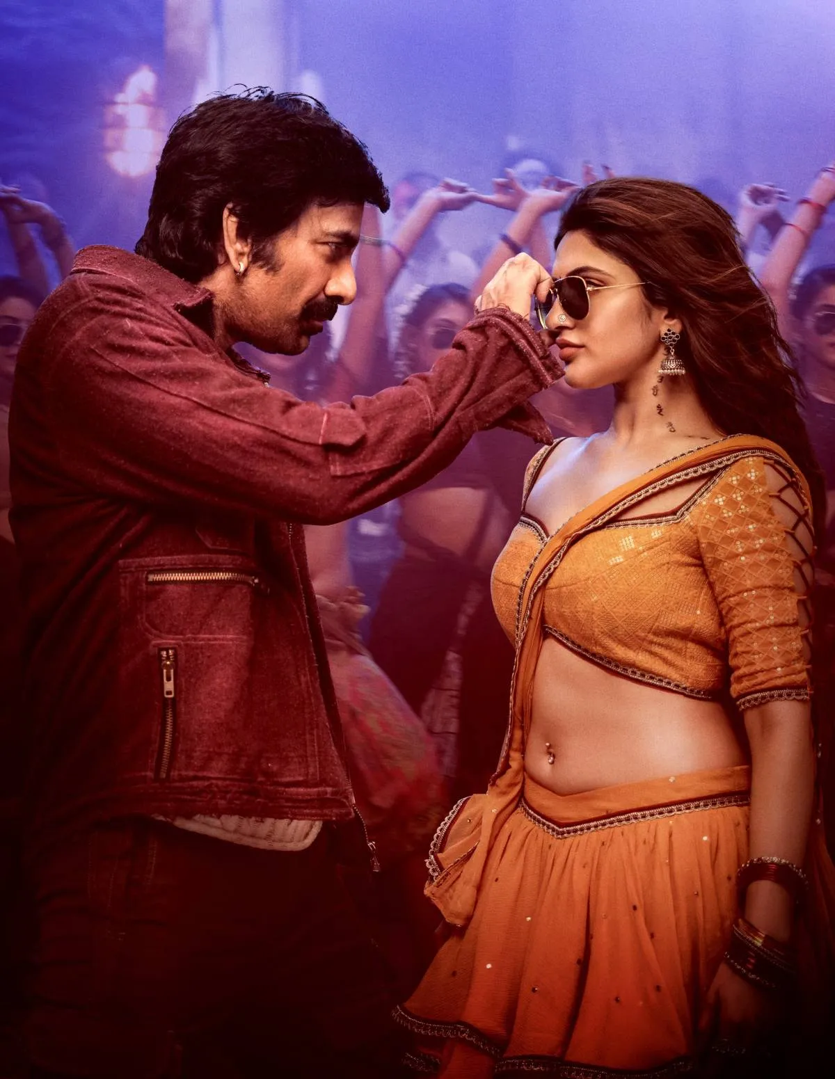 'Tu Mera Lover' from Mass Jathara