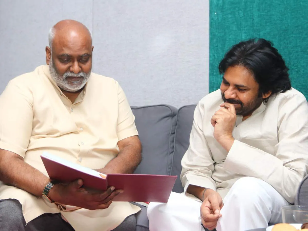 Pawan Kalyan and MM Keeravani