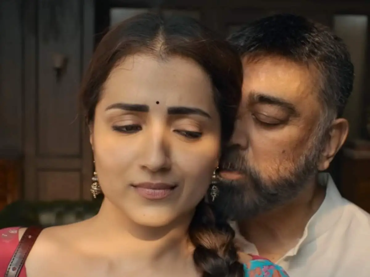 Trisha and Kamal Haasan