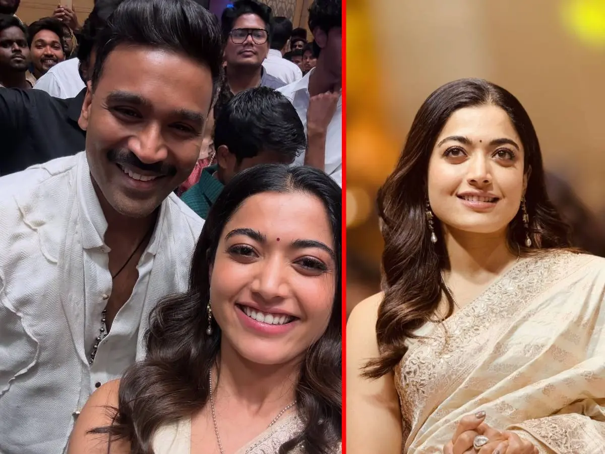 Rashmika Mandanna and Dhanush
