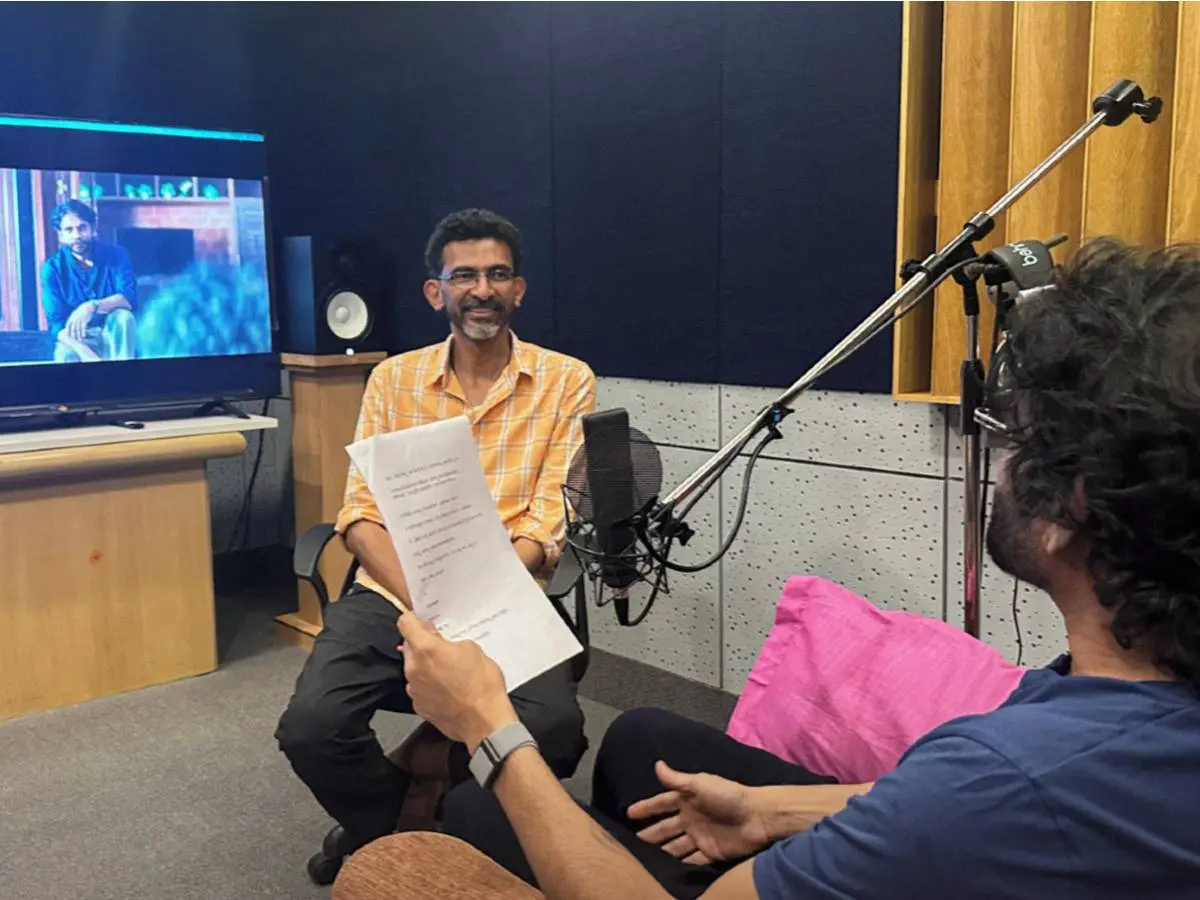 Nagarjuna dubbing for Kuberaaa