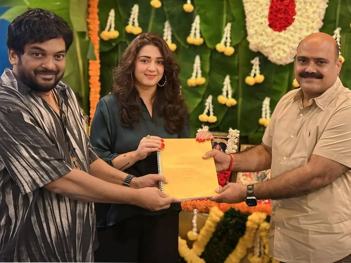 Puri Jagannadh and Charmme Kaur and JB Narayana Rao